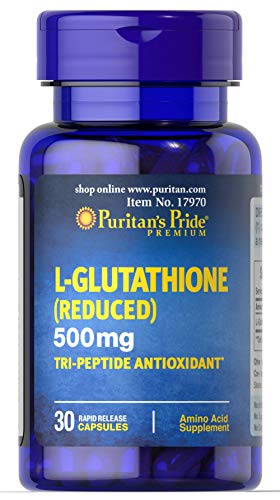 Puritan s Pride L-Glutathione 500 mg-30 Capsules
