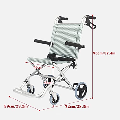 Fauteuil roulant d'aluminium pour petits espaces solution de mobilité senior - 3