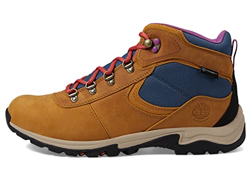 Timberland Timberland Women's Mt. Maddsen Mid Leather Waterproof Hiker Hiking Boot, Wheat Full-Grain, 6.5 Medium
