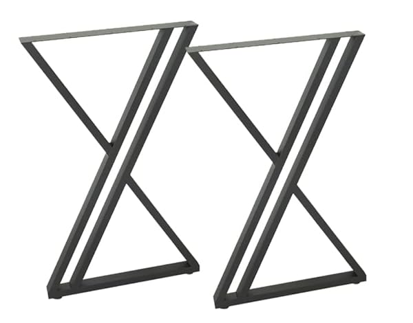 BOTAOYIYI 40" Bar Height Table Legs, Set of 2 Heavy Duty Industrial Metal by BOTAOYIYI - Used condition - Image 9
