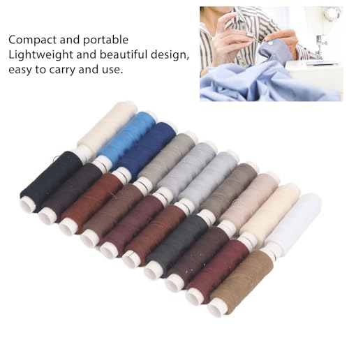 Kit de Hilos para Coser, 20 Colores de Poliéster miniatura 3