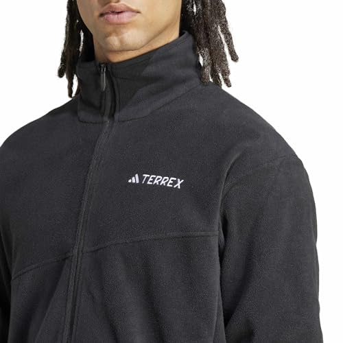 Image of adidas Men's Terrex Multi Full-Zip Fleece Hiking Jacket