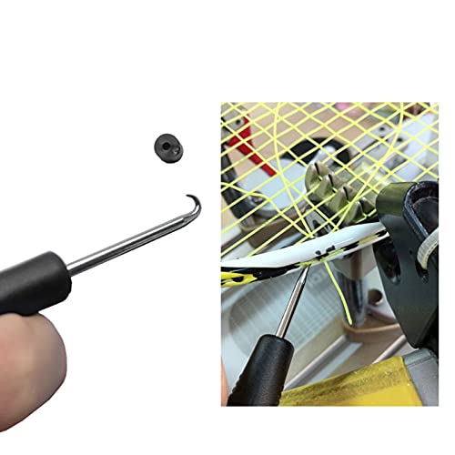 2 peças de raquete de tênis de badminton ferramentas de corda