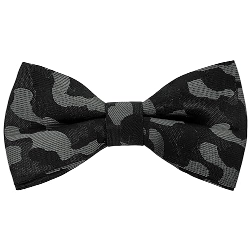Image of Bow Tie for Men & Boys, Pre-Tied Bowtie Adjustable 9-18in, for Formal Tuxedo, Prom Party, Wedding