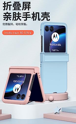 DAMONDY Case for Motorola Razr+ 2023 with Hinge Protection,Moto Razr Plus 2023 Flip Phone Case,Thin Premium Hard Plastic Matte Finish Anti-Scratch Cover Cases for Motorola Razr+ 2023 -Black - Thumbnail 5