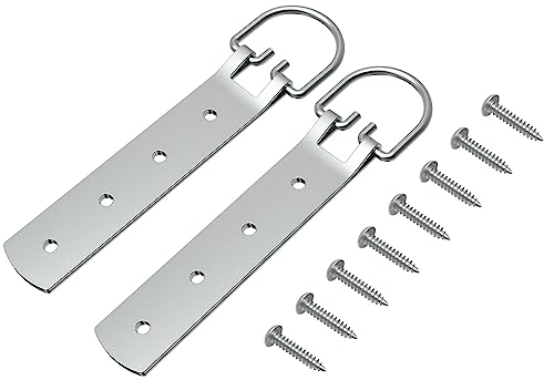 2 PCS Heavy Duty Picture Hangers Large D-Ring Hanger for Hanging Picture Photo Frame,Picture Hanging Kit