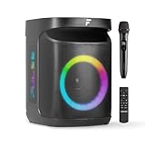 Une enceinte lumineuse idéale pour toutes vos soirées : dotée d'une façade multicolore avec des lumières LED synchronisées au rythme de la musique, appréciez l'ambiance procurée par la lumière !