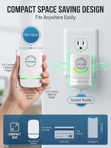 Energy Saving Device 2026 Plug-in Power Factor Saver Us Smart Plug - 5