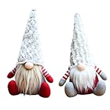 Ambiance festive : améliorez votre décoration de vacances avec ces charmantes poupées de Père Noël, créant une ambiance joyeuse dans n'importe quel espace intérieur comme votre maison, bureau ou restaurant.