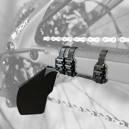 Branchy Protection, Universal Rear Bike Shift Protector | Recommended for MTB, Ebike, Enduro, DH, Gravel (Black)