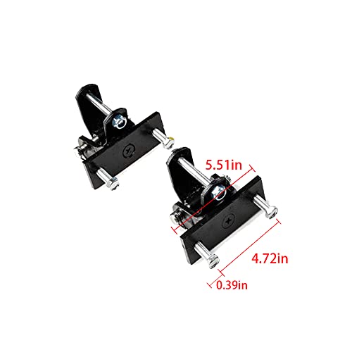 Dmc-Fpps 5000 Lbs Tow Bar With 2 Safety Chains For 2" Trailer Ball Hitch, Heavy Duty Automotive Towing Bar For Vehicles, Works With Sedan, Trucks, Jeeps, Suvs, Towing Equipment #TOP5