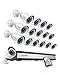 ZOSI 720p 16 Channel Security Camera System,16 Channel Hybrid HD-TVI 1080N Dvr with (16) 1.0MP 720p(1280TVL) Night Vision Outdoor/Indoor Weatherproof Home Surveillance Cameras(2TB Hard Drive Built-in)