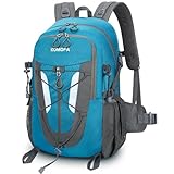Komofa Hiking Backpack 30L Lightweight Travel Daypack Small Day Pack for Men Women Outdoor Camping Backpacking, Blue
