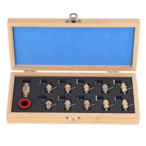 Watch Mainspring Winder Set Outils de Réparation D'enrouleur de Ressort Moteur de Montre en Laiton Kit de Réparation de Montre-bracelet DIY Pour 2000, 2671, 2235, 8200, 8500-1, 8500-2 Cover