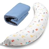 BYRIVER Pregnancy Body Pillow and Pillow Case Bundle