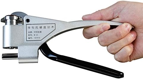 YUSHI W-20 Portable Handheld Webster Hardness Tester Calipers w/Universal Type high Precision