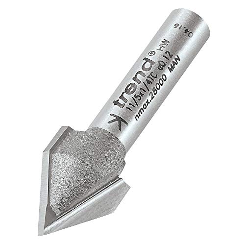 Trend - Fase V-Nutfräser 60 Grad - 11/5X1/4TC