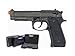 hfc m9 full metal gas blowback airsoft pistol semi/full auto built-in rail(Airsoft Gun)