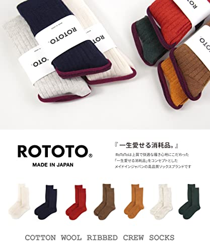 ROTOTO(ロトト) ソックス 靴下 メンズ レディース コットン