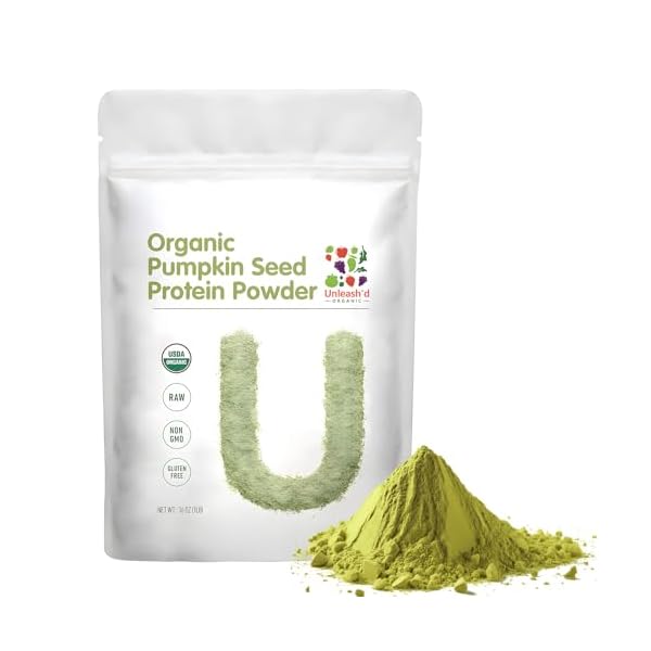 Organic Pumpkin Seed Protein Powder 1 Pound, Enhance Immune System