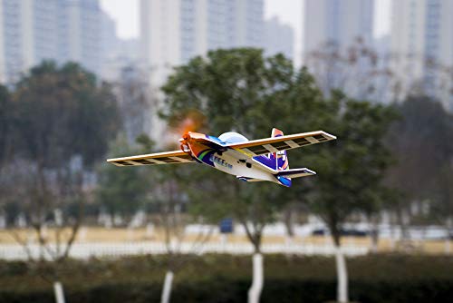 Avión RC 3D Edge540 de 4CH y 710mm con espuma de alta resistencia 6