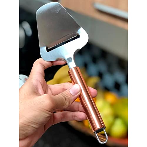 Fatiador Cortador Manual de Queijo Inox Bronze