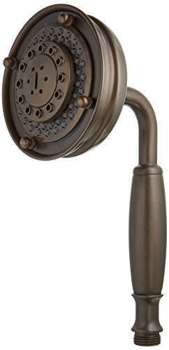 Wall Lights 1151/8TCB Clásico de Cinco Rectas de Tres Funciones con válvula de latón Totalmente metálica y limitador de Flujo, latón Toscano Wall Lamp