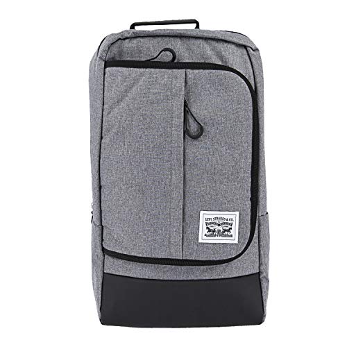 Levi's Men's Transit Backpack, Light Grey Heather, O/S