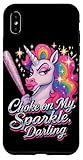 Canalisez l'énergie chaotique avec ce design licorne sournoire! Parfait pour les icônes queer, les amateurs de traînée, les brats et les guerriers glamour avec sass à revendre.