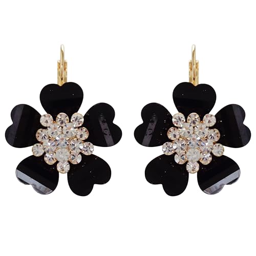 Boucles d'oreilles cristal blanc Navachi pour sublimer vos tenues
