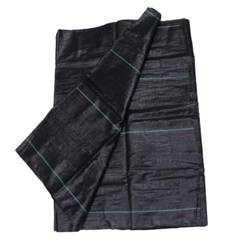 YOSADIER 6個 除草布 防草 厚手 ガーデングラウンドカバー 通気性 良好 耐久性 園芸用 土壌保護 果樹園 園 道路敷設用 ブラック