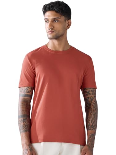 T-shirt col rond homme Bewakoof anti-irritation en coton avec motif animal festif