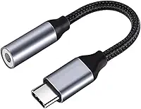 Adaptador P2 para USB Tipo-C | Conversor de Áudio para Fones de Ouvido | Compatível com Motorola, LG, Xiaomi e Outros Smartphones