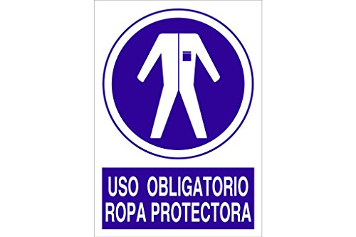 Cofan - Plimpo Señal Adhesivo 210X148Mm. Uso Obligatorio Ropa Protectora En Oferta Cofan O37Ad210148 Señal Adhesivo, 210 X 148 Mm
