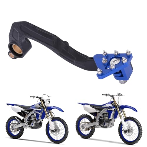 Levier de frein arrière pour moto YZ450F 2010-2022 et WR450F bleu motocross