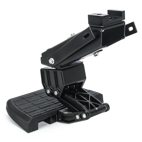 75413-01A Truck Bed Step Retractable Step Side Step Compatible with Ford 2017 2018 2019 2020 2021 2022 F-250 F-350 Super Duty, Folding Truck Step by FQRANBO - Image 8