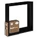 Ampersand Floaterframe for Wood Panels, 1.5 Inch Depth, Bold, 12X12 Inch, Black (FBOLD151212B)