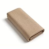 Tissu en toile de jute naturelle au mètre   160 cm x 100 cm   Toile de jute en fibres naturelles   280 g/m²   Pour la maison, le jardinage, les accessoires de fête, les projets de bricolage