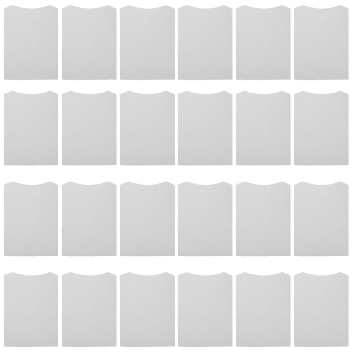 UPKOCH 100 Stück Hemdenaufbewahrungskarton aus Leichtem Papier zur Formstabilität für Verpackung und Aufbewahrung von Kleidung Inklusive T-shirt Ordner 23x31 Cm Weiß
