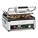 Waring Commercial WFG250 Tostato Supremo? Large Flat Toasting Grill, 120V, 1800W, 5-15 Phase Plug, Silver