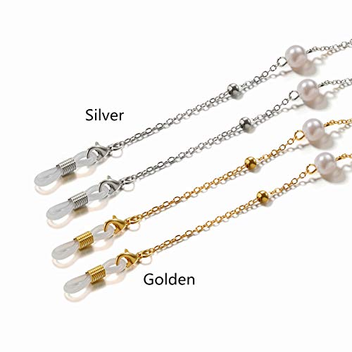 Outman Beaded Eyeglass Chain Sunglasses Holder Strap Eyewear Retainer Lanyard - Thumbnail 3