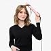 Wavytalk Airflow Styler Curling Iron, Cool Curl, 360° Cool Air Lock in Style for Lasting Curls, Reduces Damage, 2 in 1Hair Straightener and Curler, 1.25 Inch, Anti-Scald for Short Long Hair, Pink