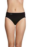 JOCKEY Women's Underwear No Panty Line Promise Next Gen Hi Cut Brief, Black, 12