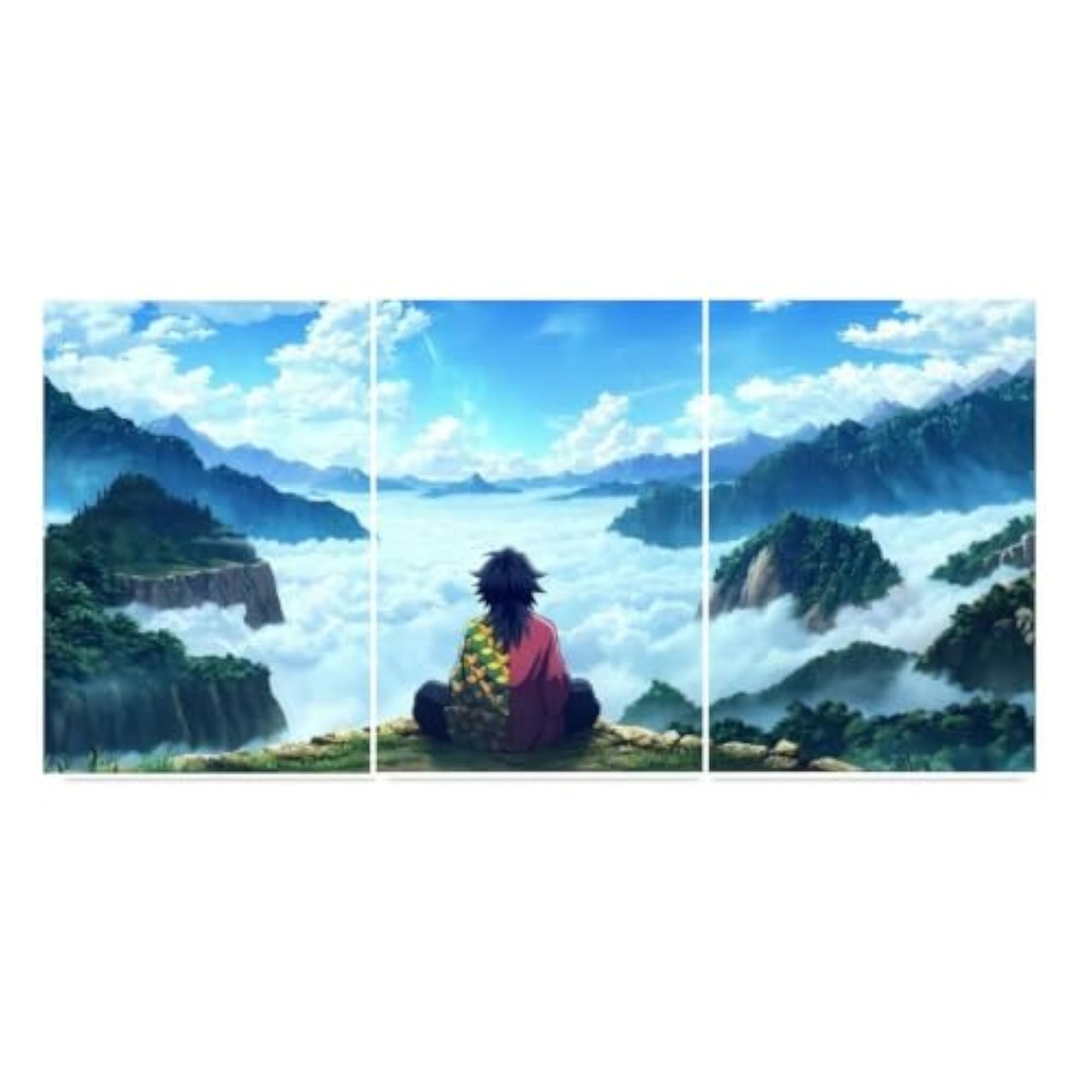 Demon Slayer Wall Art, Giyu Tomioka Canvas Print