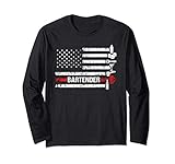Este producto patriótico de la bandera americana barman perfecto para los amantes del camarero. Gran regalo para el barman. Impresionante fiesta de disfraces de Halloween, regalo de cumpleaños o Navidad.