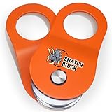 TICONN 10 Ton Winch Snatch Block Towing Pulley Blocks 22,000 LBS Capacity, Heavy Duty Offroad Recovery Accessory for Truck, Tractor, ATV & UTV