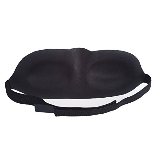 Sleep Mask, Healsmile® 3D Memory Foam Milk Silk Yarn Sleep Eye Mask Effective Shading Lightweight Breathable Luxurious
