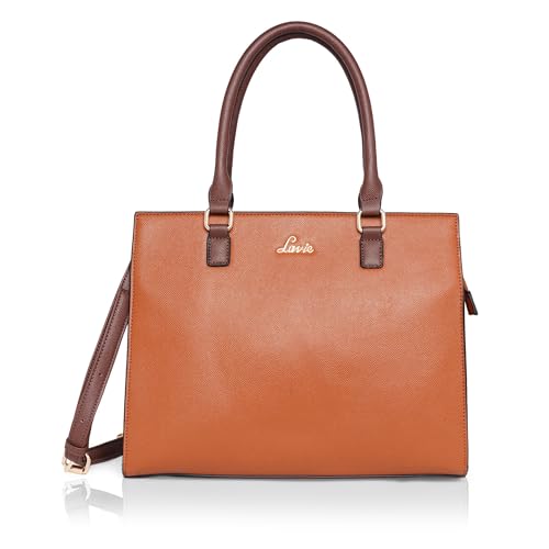 Lavie Women's Shelly Large Satchel Bag Tan Ladies Purse Handbag