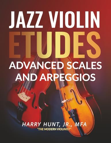 Recueil de jazz violin etudes avec arpèges complexes pour violoniste - 2