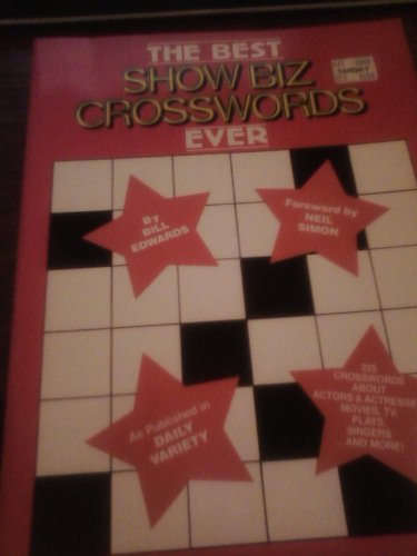 The Best Show Biz Crosswords Ever (As Originall... 051740298X Book Cover